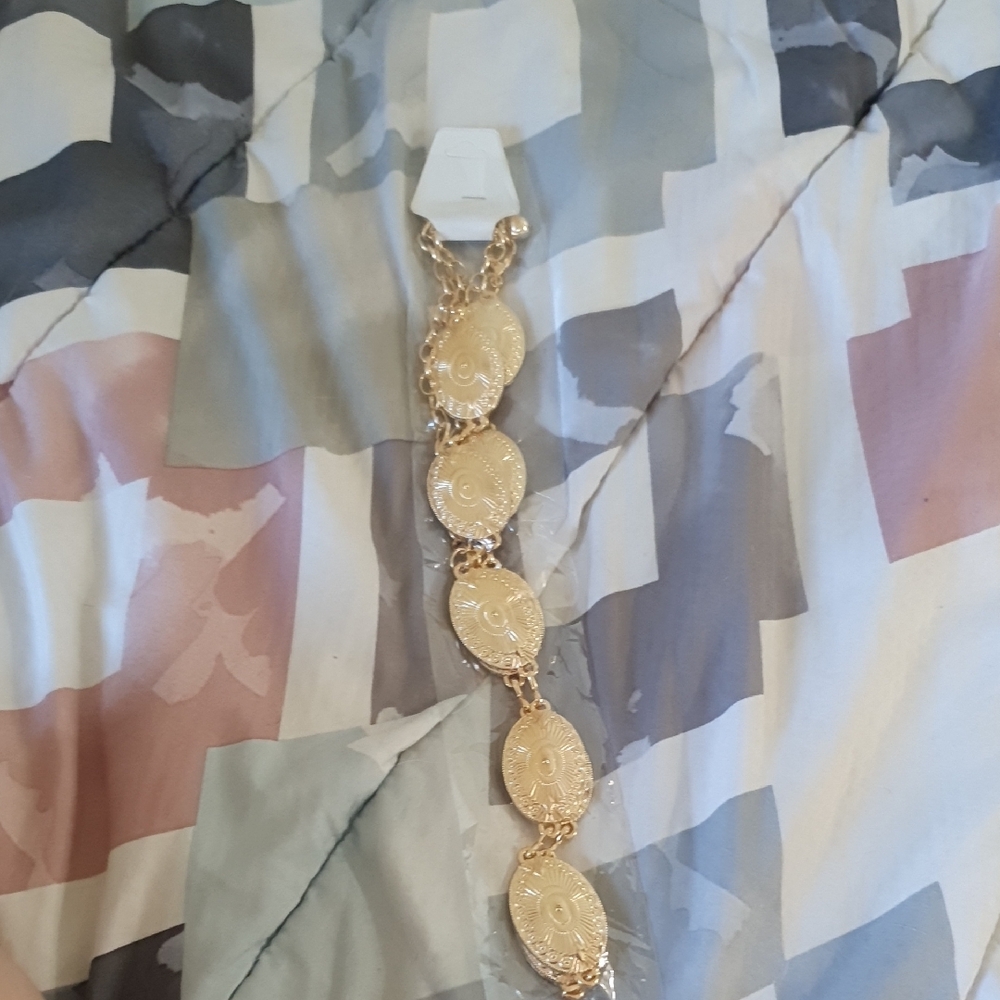 Elegant Gold Boho Chic Belt